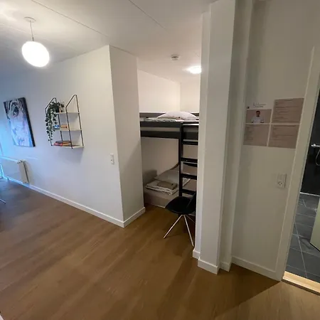 Modern Central Apt With Rooftop, Privat Balcony, & Free Parking, Steps From Aarhus Attractions Exteriör bild